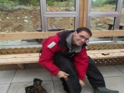 Equipé contre le froid et la pluie! 