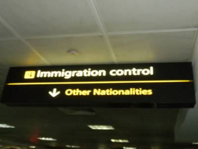 Arrivée à l'aéroport de Melbourne