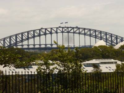 Premiere vue opera house et harbour bidge