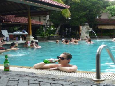 Bintang à la piscine
