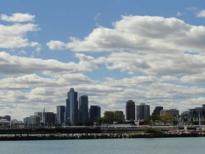 Vue du Field Museum sur le Navy Pier