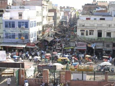 Old Delhi streets