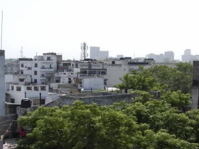 Les toits de Paharganj