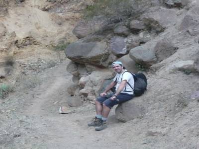 Petite pause dans la descente vers llahuar