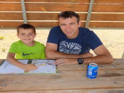 Au camping dans les Badlands