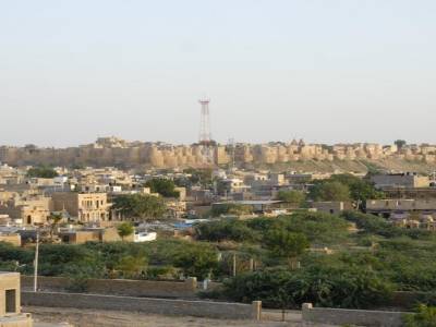 Jaisalmer depuis le toit de ma guest house