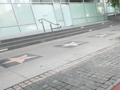 Walk of Fame, sur Hollywood Boulevard