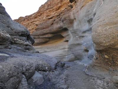 Mosaique Canyon dont les formations géologiques sont des plus surprenantes