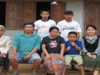la famille Oun Kham