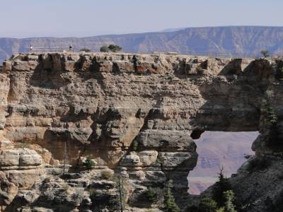 On peut voir le colorado a travers la fenêtre