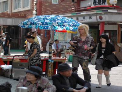 Dans les rues de Tokyo