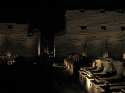Son et lumières de Karnak