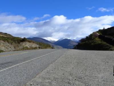 Road from Fox Glacier to Cromwell