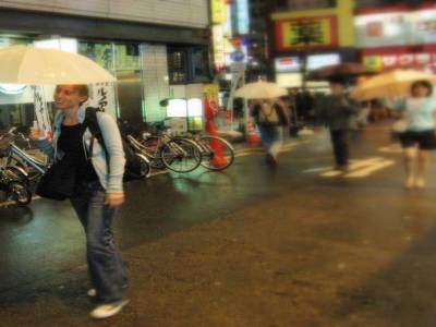 Dans les rues de Tokyo