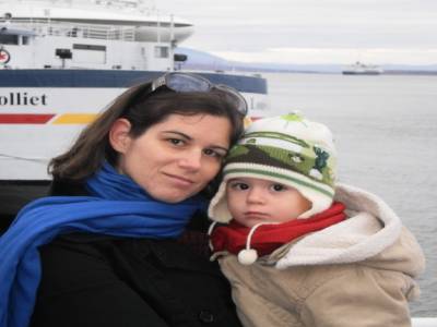 sur le bateau