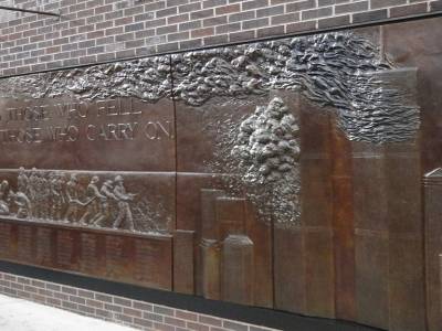 Plaque commemorative du 11 septembre
