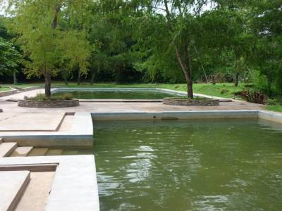 Les bassins d'eau chaude