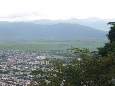 Salta vue du San Bernardo
