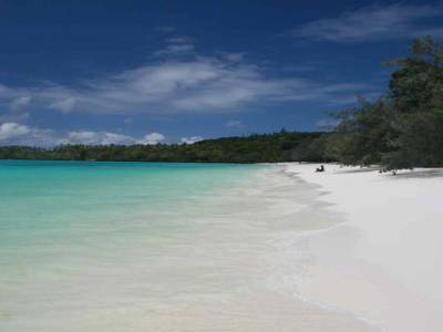 Plage de Lengoni à Lifou