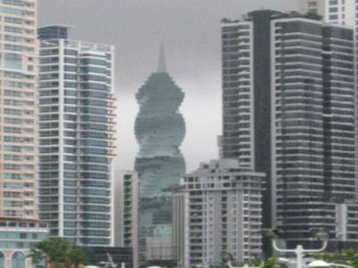 L'actuelle Panama city, pleine de buildings. Un petit New York, mais en moins beau