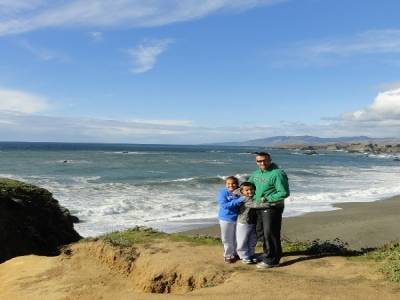 Sur le bord du Pacifique