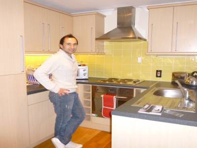 Damien in the kitchen !!!