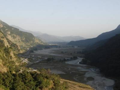 Vallée de Phedi à Pokhara