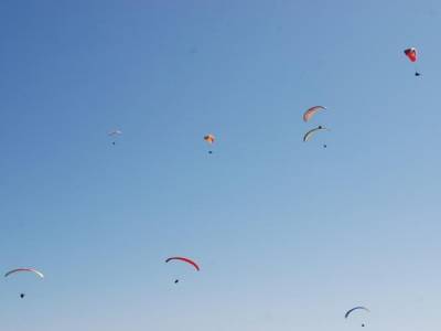 Paragliding depuis Sarangkot