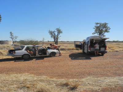 on the road to Cairns
