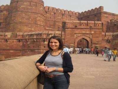 l'entrée du fort rouge d'Agra