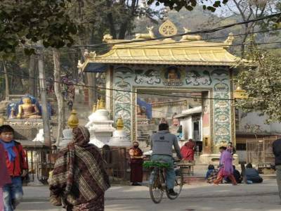 entrée du Monkey Temple