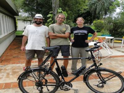 Kristof, belge de son état qui fait le Tour de l'Amérique Latine en... VELO