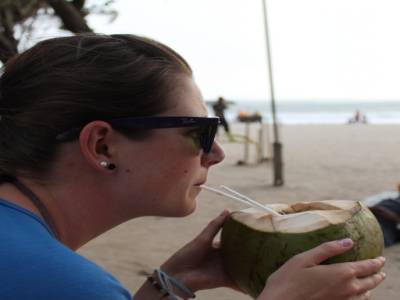 Boire à même le coconut!