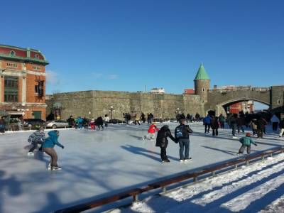 la patinoire du CV