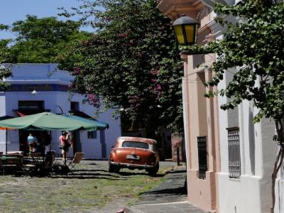 Le quartier historique de Colonia.