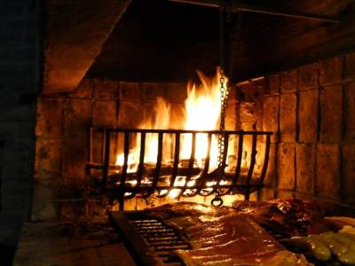 ça, c'est du barbecue!! El asado Urugayo !!