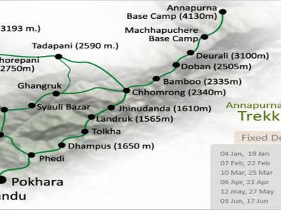 carte trekking