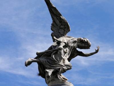 Un ange dans le ciel