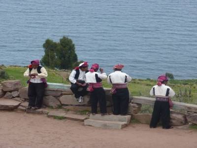 Ile de TAQUILE - Les tricoteurs