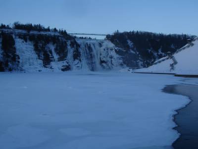 les chutes de montmorency