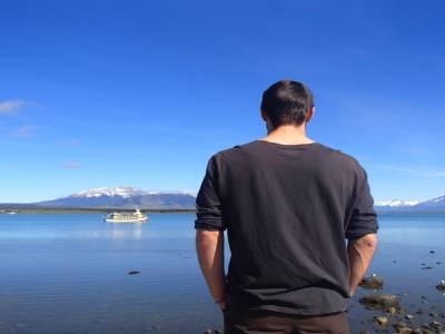 Puerto Natales - Attente du bateau 3