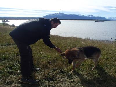 Puerto Natales - Attente du bateau 5