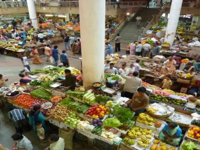 Marche couvert de Panjim