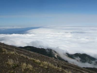 Irazu clouds