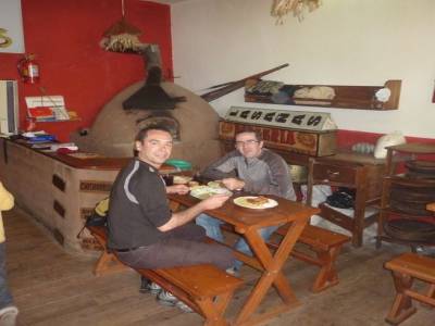 Repas dans un resto pas habitué à voir des touristes