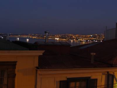 Vue de l'hôtel à Valparaiso