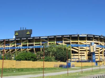 le stade des Boca Juniors (de Maradona, entre autres)
