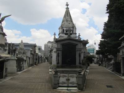 le cimetière de la Recoleta