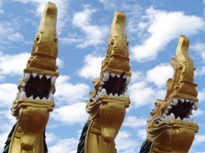 temple au alentoures de luang namtha