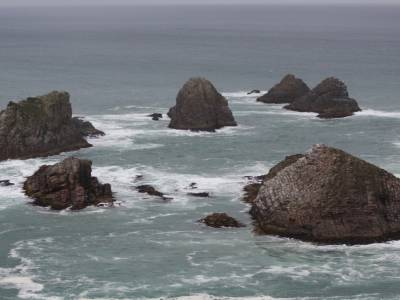 Nugget point - vue sur le Pacifique